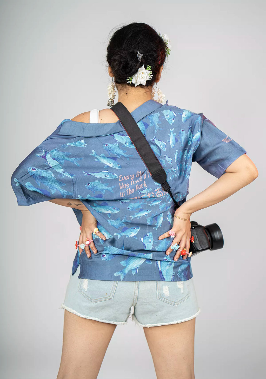 FISHES BLUE SHIRT