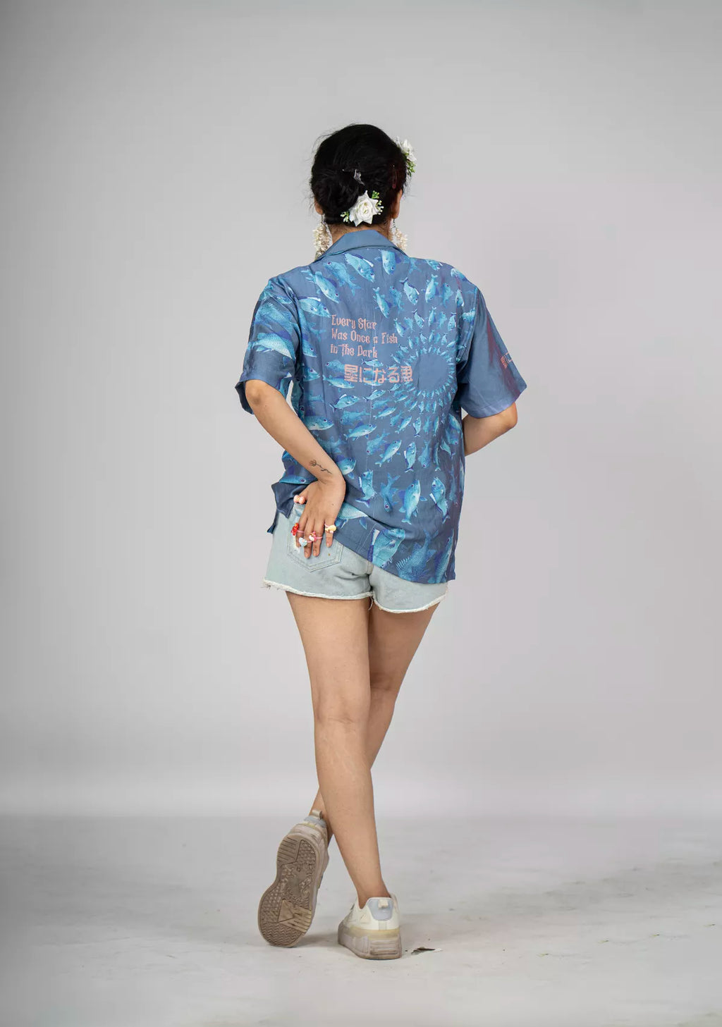 FISHES BLUE SHIRT